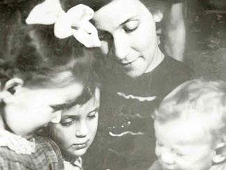czarno-biała fotografia rodzinna Rotsteinów